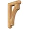 Ekena Millwork Westlake Arts & Crafts Rough Sawn Bracket, Western Red Cedar, 4"W x 20"D x 32"H BKT04X20X32WTL03RWR - alternate 1